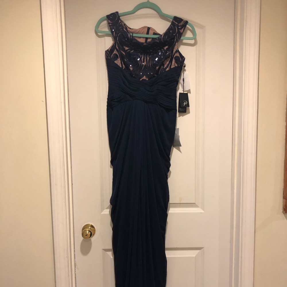 Navy blue formal dress for those special occasions